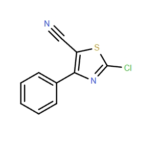 5-噻唑腈，2-氯-4-苯基-