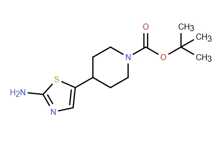 4-(2-氨基噻唑-5-基)哌啶-1-甲酸叔丁酯 