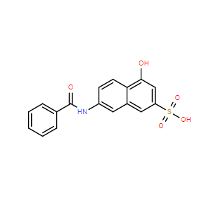 7-苯甲酰胺基-4-羟基萘-2-磺酸