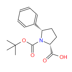 BOC-(2R,5S)-5-苯基吡咯烷-2-羧酸