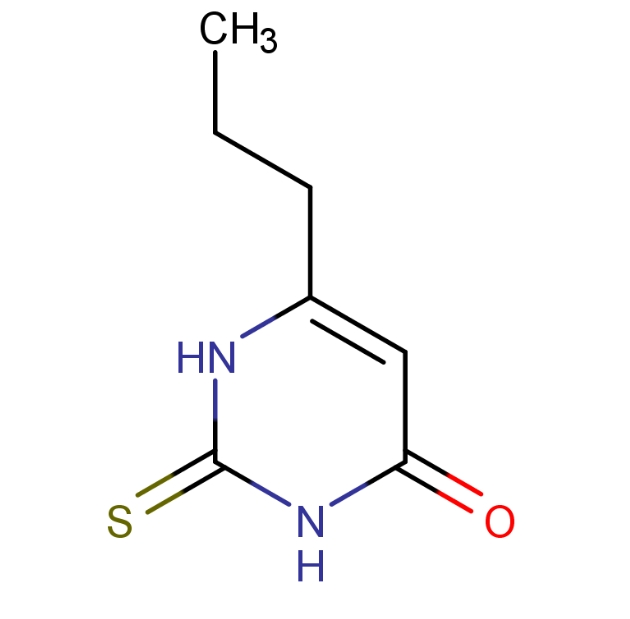 丙硫氧嘧啶  51-52-5  Propylthiouracil