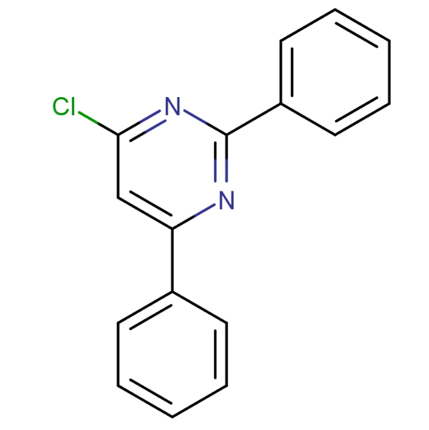 4-氯-2,6-二苯基嘧啶  29509-91-9  4-Chloro-2,6-diphenylpyrimidine