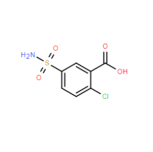 2-氯-5-氨磺酰基苯甲酸