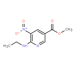 6-(乙氨基)-5-硝基烟酸甲酯