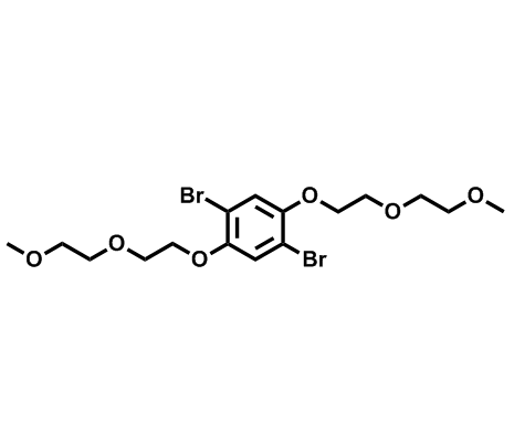 1,4-二溴-2,5-双(2-(2-甲氧基乙氧基)乙氧基)苯