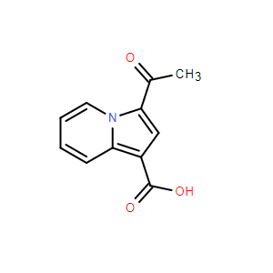 3-乙酰基吲哚嗪-1-羧酸