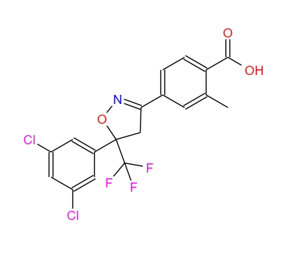 4-(5-(3,5-二氯苯基)-5-(三氟甲基)-4,5-二氢异噁唑-3-基)-2-甲基苯甲酸