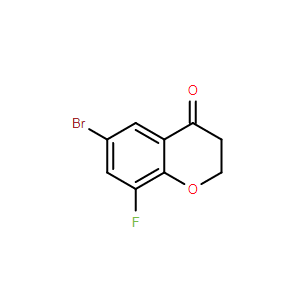 6-溴-8-氟苯并二氢吡喃-4-酮