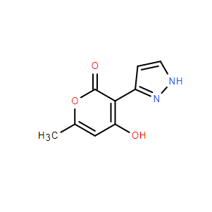 4-羟基-6-甲基-3-(1H-吡唑-3-基)-2H-吡喃-2-酮