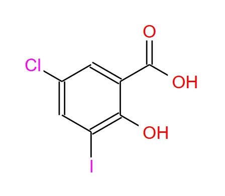 5-氯-2-羟基-3-碘苯甲酸