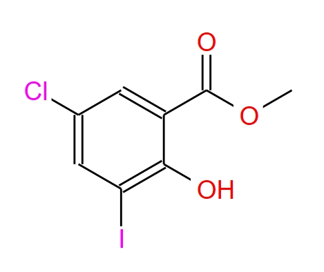 5-氯-2-羟基-3-碘苯甲酸甲酯