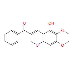 2-Propen-1-one, 3-(2-hydroxy-3,4,6-trimethoxyphenyl)-1-phenyl-, (2E)-