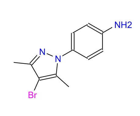 4-(4-溴-3,5-二甲基吡唑-1-基)苯胺