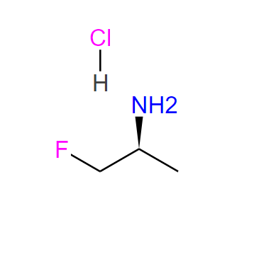 458560-63-9；(S)-1-氟-2-丙胺盐酸盐；(S)-1-Fluoro-2-propylamine Hydrochloride