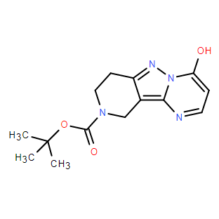 4-羟基-7,8-二氢吡啶并[4',3':3,4]吡唑并[1,5-a]嘧啶-9(10H)-羧酸叔丁酯