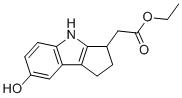 CAS 登录号：1206124-13-1, 乙基2-(7-羟基-1,2,3,4-四氢环戊烯并[b]吲哚-3-基)乙酸酯