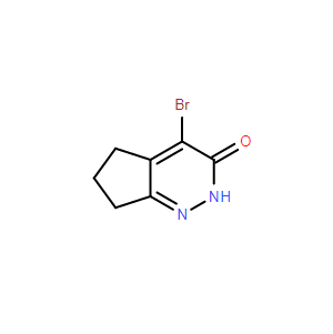 4-溴-6,7-二氢-2H-环戊二烯并[c]哒嗪-3(5H)-酮 