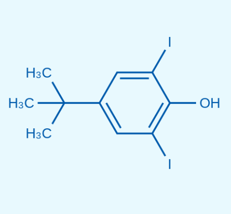 4-叔丁基-2，6-二碘-苯酚   75908-75-7