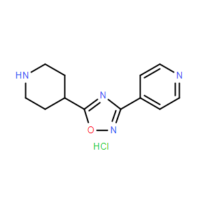 5-(哌啶-4-基)-3-(吡啶-4-基)-1,2,4-恶二唑盐酸盐