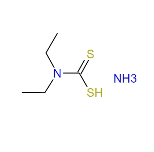 二乙基二硫代氨基甲酸铵21124-33-4