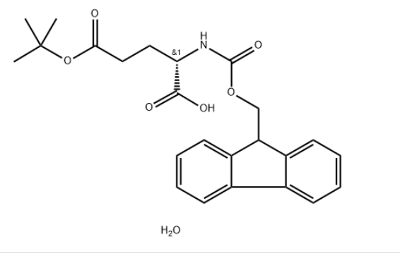 N-芴甲氧羰基-L-谷氨酸 GAMMA-叔丁酯一水物