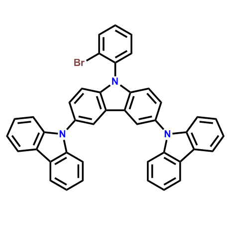 9'-(2-bromophenyl)-9'H-9,3':6',9''-tercarbazole；2361205-05-0