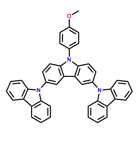 9-(3-(9H-carbazol-9-yl)-9-(4-methoxyphenyl)-9H-carbazol-6-yl)-9H-carbazole