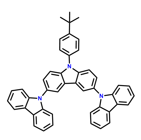 1262238-53-8；9'-(4-(tert-butyl)phenyl)-9'H-9,3':6',9''-tercarbazole