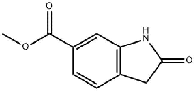 2-氧化吲哚-6-甲酸甲酯，Methyl 2-oxoindole-6，14192-26-8，C10H9NO3，99%