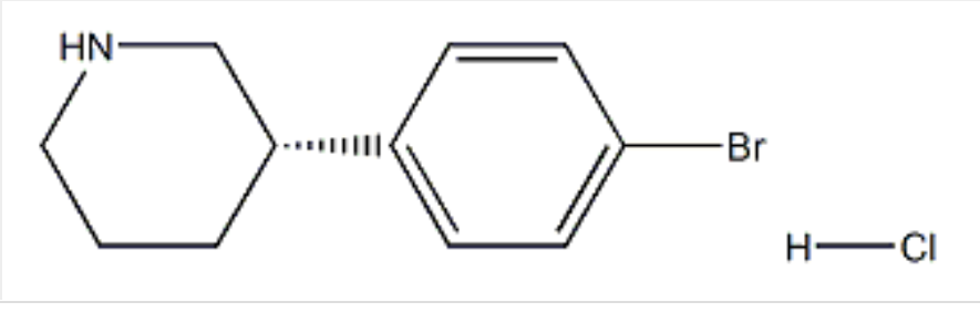 (S)-3-(4-溴苯基)哌啶盐酸盐 2141967-71-5