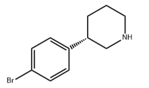 (S)-3-(4-溴苯基)哌啶 1335523-82-4