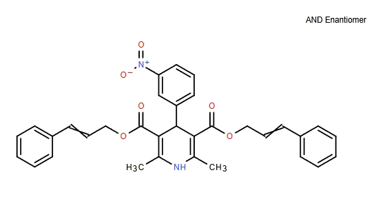 3,5-Pyridinedicarboxylic acid, 1,4-dihydro-2,6-dimethyl-4-(3-nitrophenyl)-, 3,5-bis(3-phenyl-2-propen-1-yl) ester