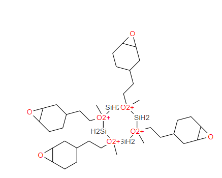 四环氧基环己基乙基 2,4,6,8-四甲基环四硅氧烷；121225-98-7