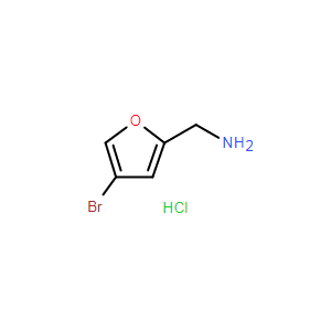 (4-溴呋喃-2-基)甲胺盐酸盐