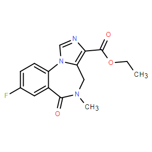 8-氟-5-甲基-6-氧代-5,6-二氢-4H-苯并[F]咪唑[1,5-a][1,4]二氮杂卓-3-羧酸乙酯