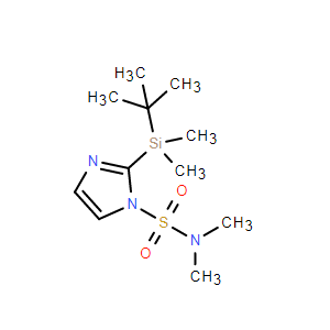 2-(叔丁基二甲基甲硅烷基)-N,N-二甲基-1H-咪唑-1-磺酰胺