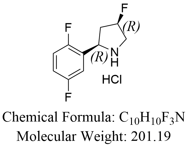 （2R，4R）-2-（2,5-二氟苯基）-4-氟吡咯烷