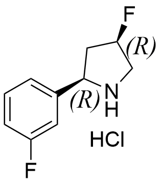 （2R，4R）-4-氟-2-（3-氟苯基）吡咯烷