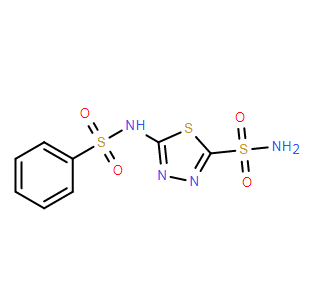 5-(苯磺酰胺基)-1,3,4-噻二唑-2-磺酰胺