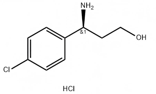 (S)-3-氨基-3-(4-氯苯基)丙烷-1-醇盐酸盐  1590388-37-6