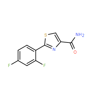 2-(2,4-二氟苯基)噻唑-4-甲酰胺