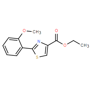 2-(2-甲氧基苯基)噻唑-4-甲酸乙酯