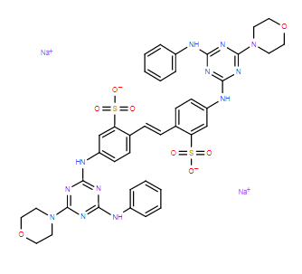 4,4'-双[(4-苯胺基-6-吗啉基-1,3,5-三嗪-2-基)氨基]二苯乙烯-2,2'-二磺酸二钠盐