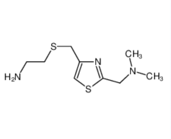 2-(二甲氨基甲基)-4-(2-氨乙基硫甲基)噻唑，78441-62-0