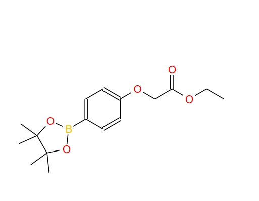 2-(4-(4,4,5,5-四甲基-1,3,2-二氧硼杂环戊烷-2-基)苯氧基)乙酸乙酯