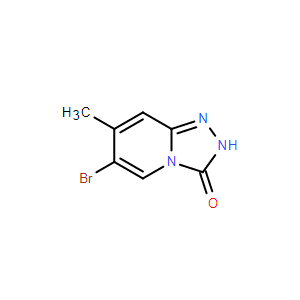 6-溴-7-甲基-[1,2,4]三唑并[4,3-a]吡啶-3(2H)-酮