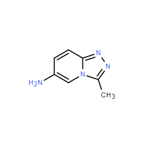 3-甲基-[1,2,4]三唑并[4,3-a]吡啶-6-胺