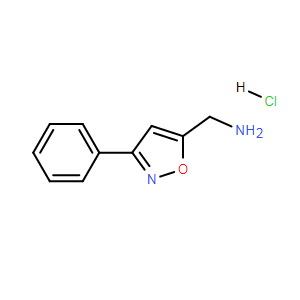 (3-苯基异恶唑-5-基)甲胺盐酸盐