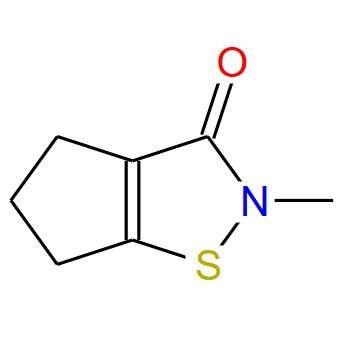 5,6-二氢-2-甲基-2H-环戊并[D]异噻唑-3(4H)-酮；82633-79-2