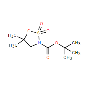 3-Boc-5,5-二甲基-1,2,3-氧杂噻唑烷2,2-二氧化物